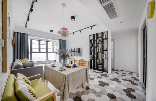 97㎡北歐風住宅 簡約文藝交織，滿屋從容舒適的藝術氣息